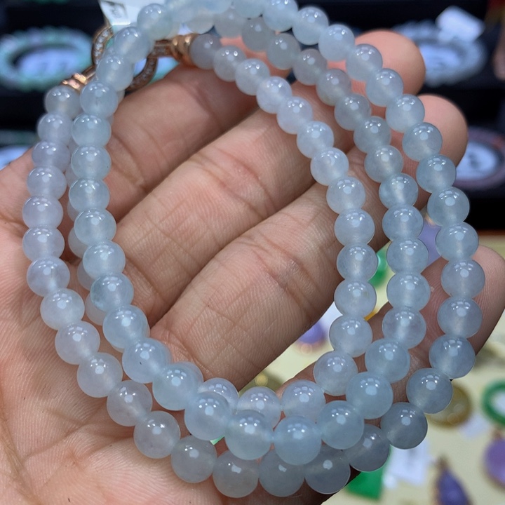 翡翠手链未镶嵌翡翠 
