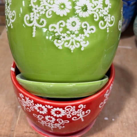 红陶口径不清楚问客服