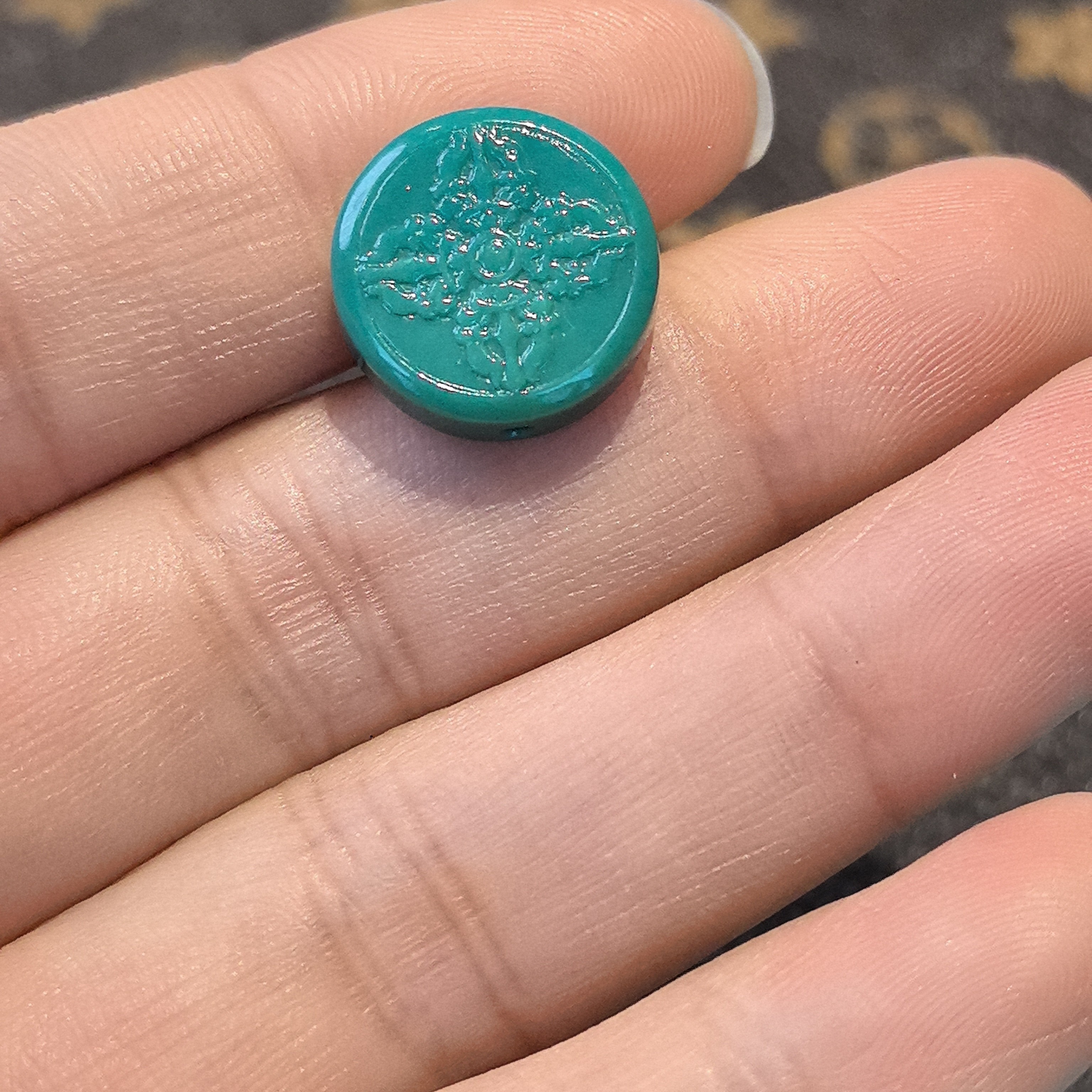 原矿绿松石精品配饰