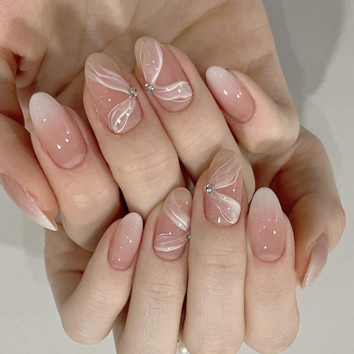 【免照灯】【Q35】朵媛儿凝胶甲贴持久防水甲贴ins指甲贴夏日