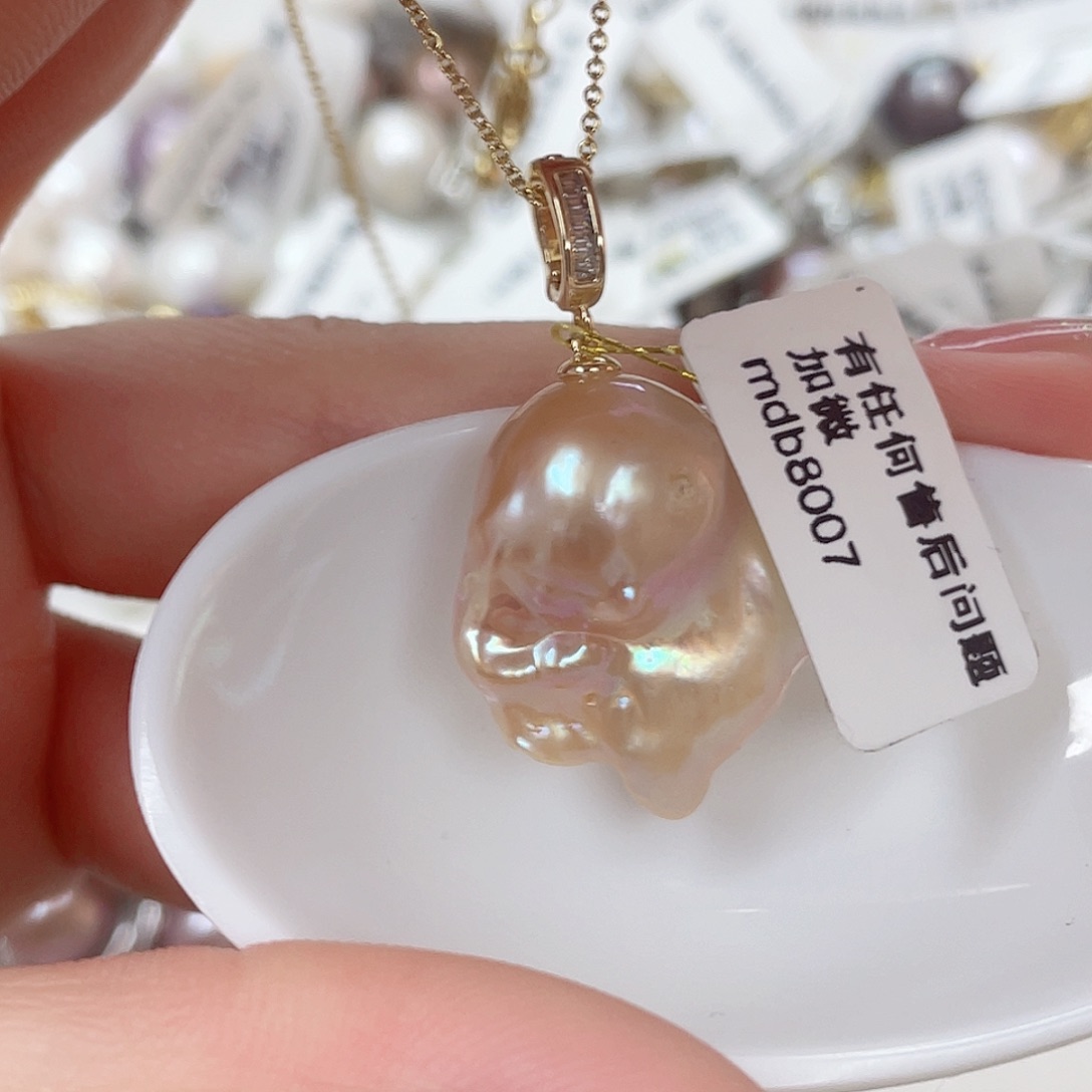 淡水珍珠颈饰未镶嵌