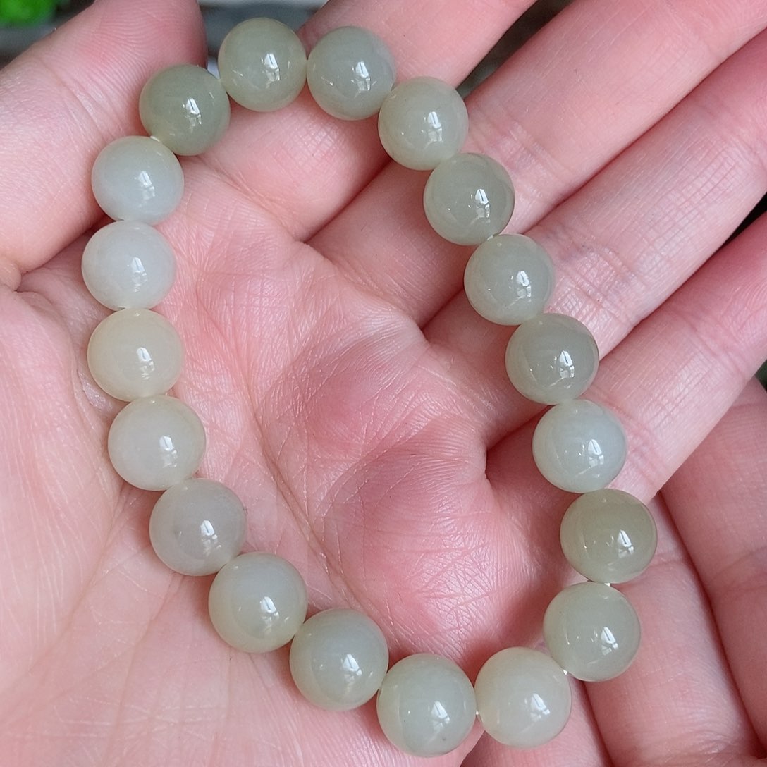 和田玉手链未镶嵌