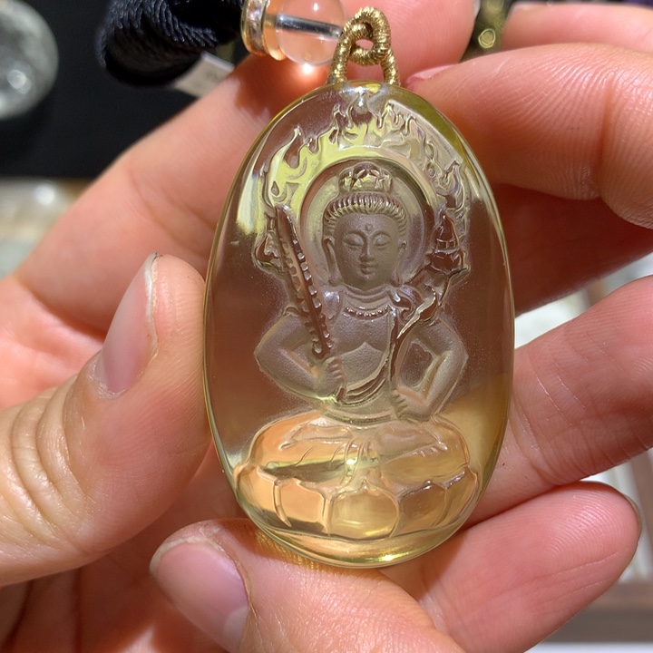 水晶颈饰未镶嵌天然