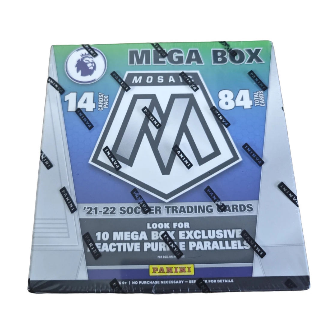 帕尼尼【卡牌盲盒】21-22 英超马赛克 mega 紫爆炸【在线拆盒】 拆封