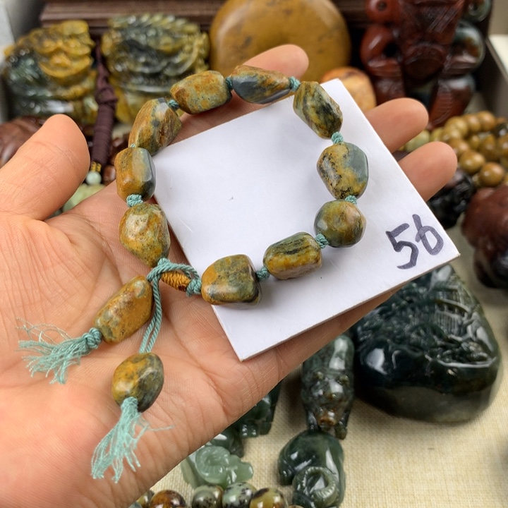 岫岩河磨玉（透闪石质玉）未镶嵌珠宝奇石