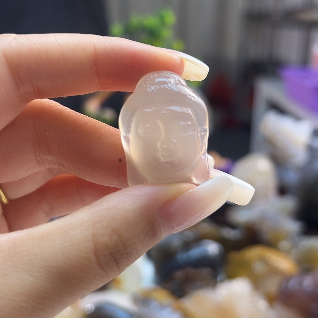 玛瑙/玉髓未镶嵌吊坠(不含链)