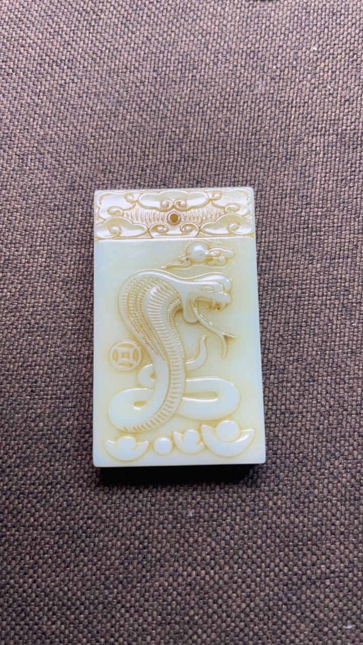 和田玉白玉玉挂件