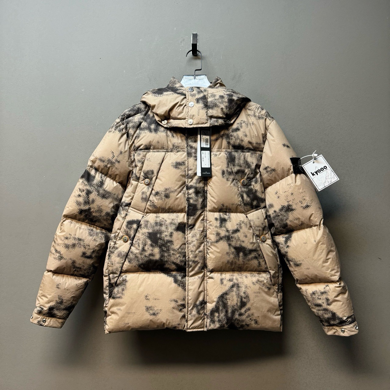 一口价 Stone island 石头岛/03920/新款石头岛温感羽绒服 M码