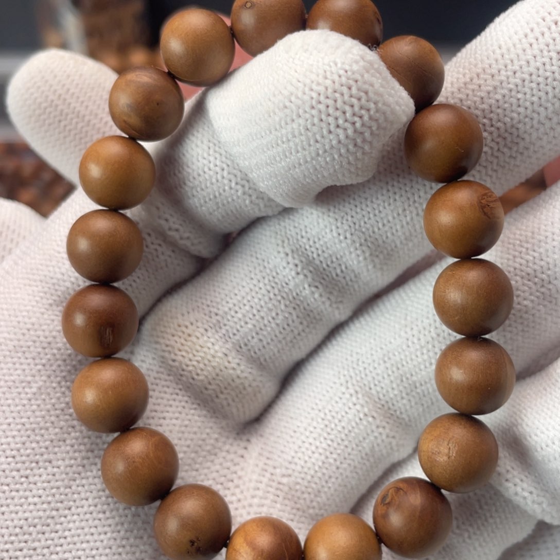 檀香木手串/手链留疤瑕疵严重1.0