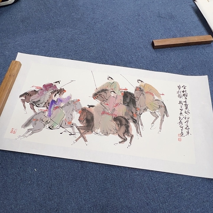 国画书画作品多次
