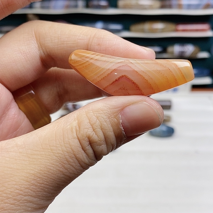 呱***婆玛瑙/玉髓未镶嵌颈饰