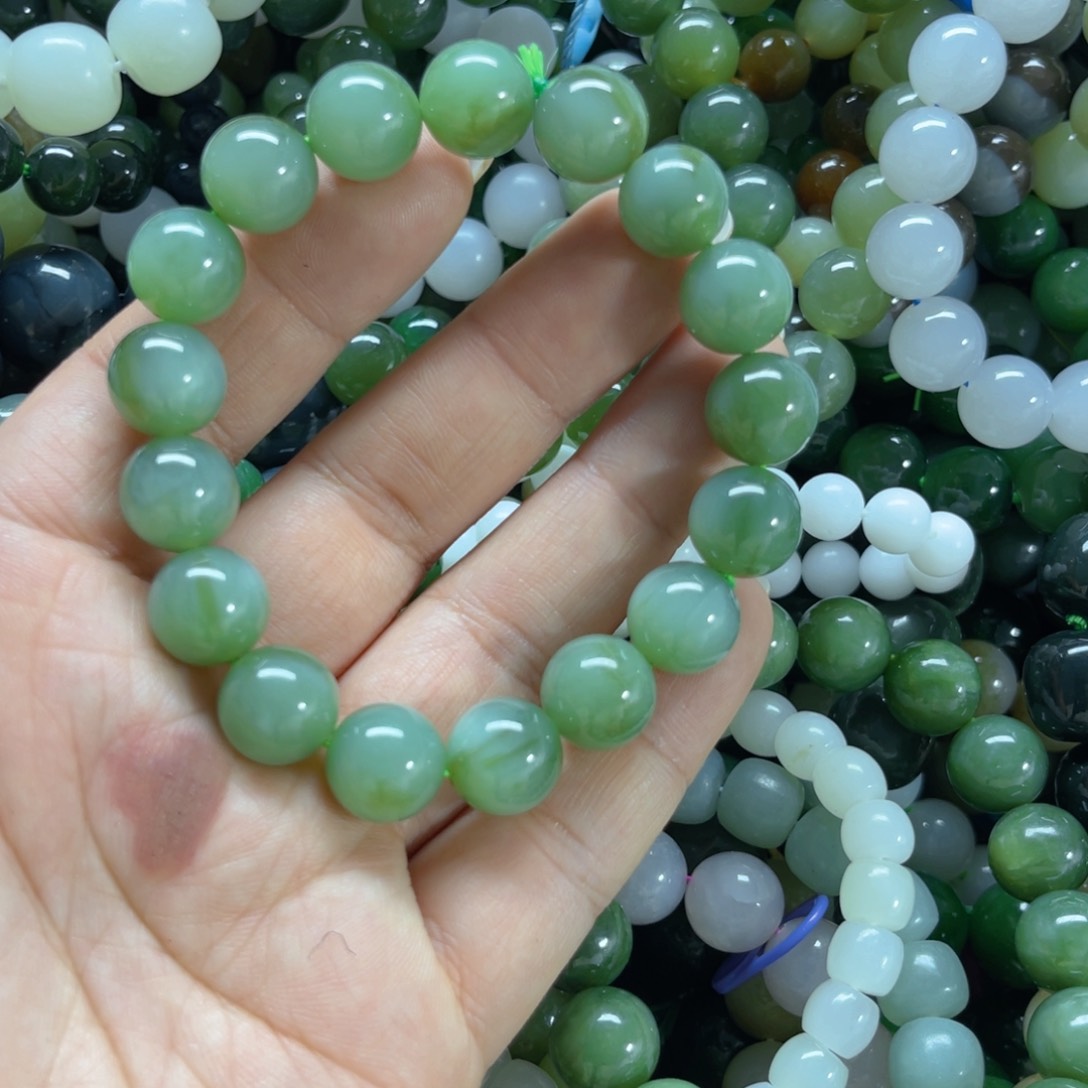 和田玉手链未镶嵌