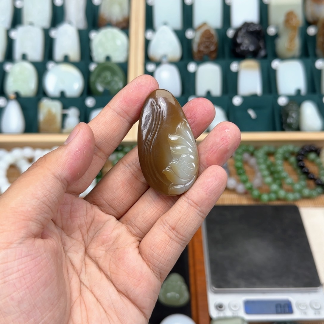 和田玉挂件未镶嵌