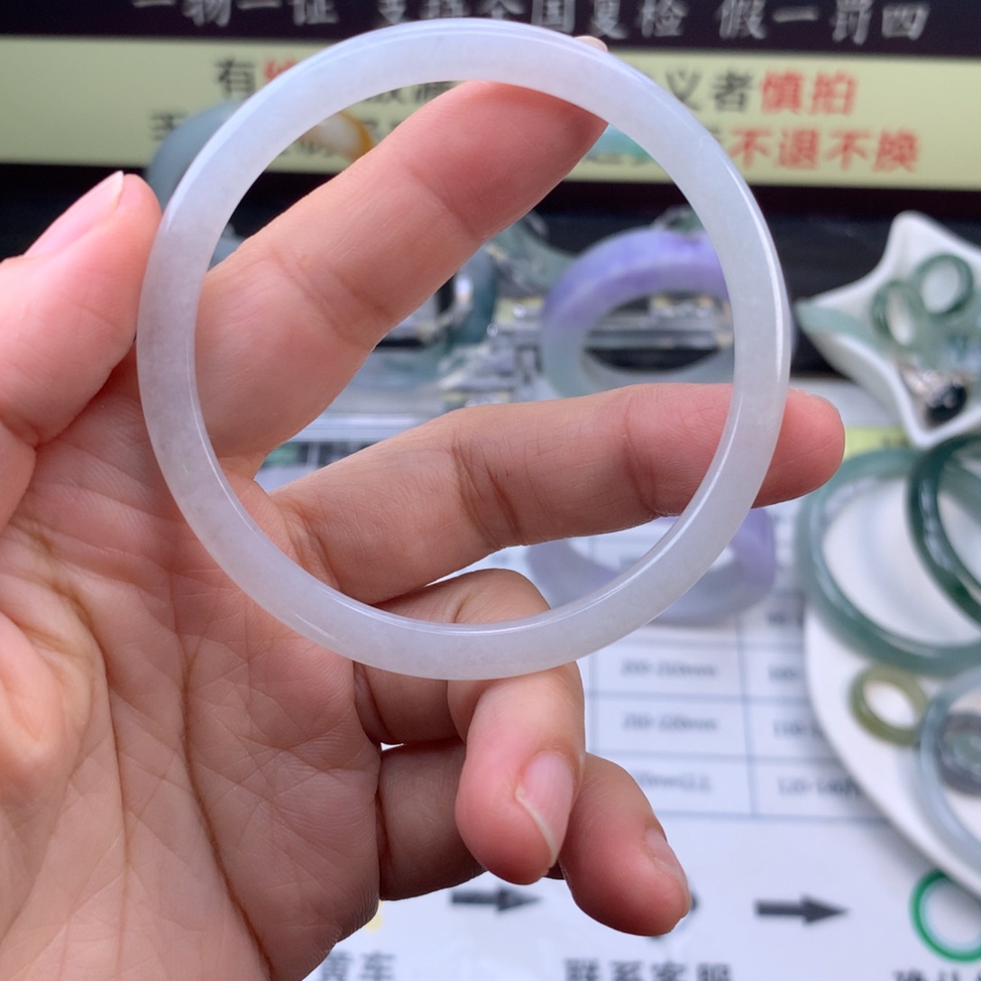 【闪购商品】未镶嵌定制翡翠56圈