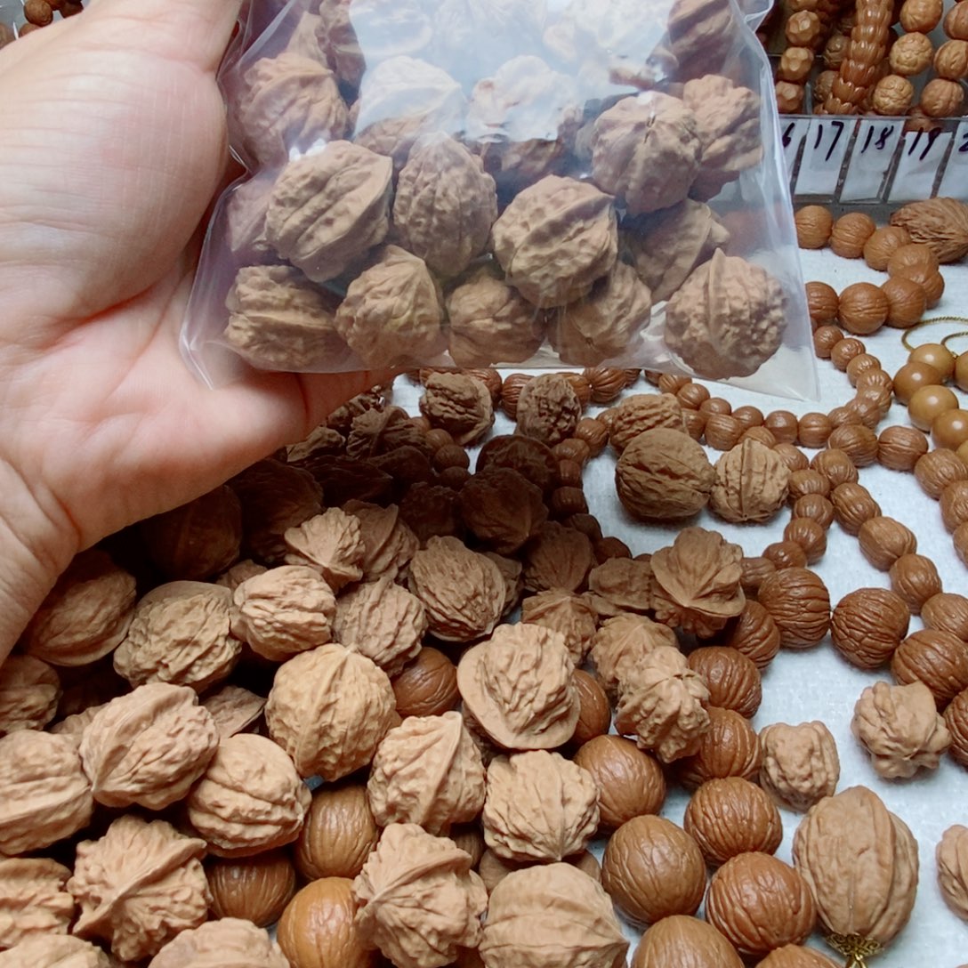 @***悟猴头核桃手串蛤蟆头