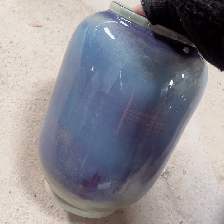 瓶口10高28 景德镇陶瓷满29包邮无孔