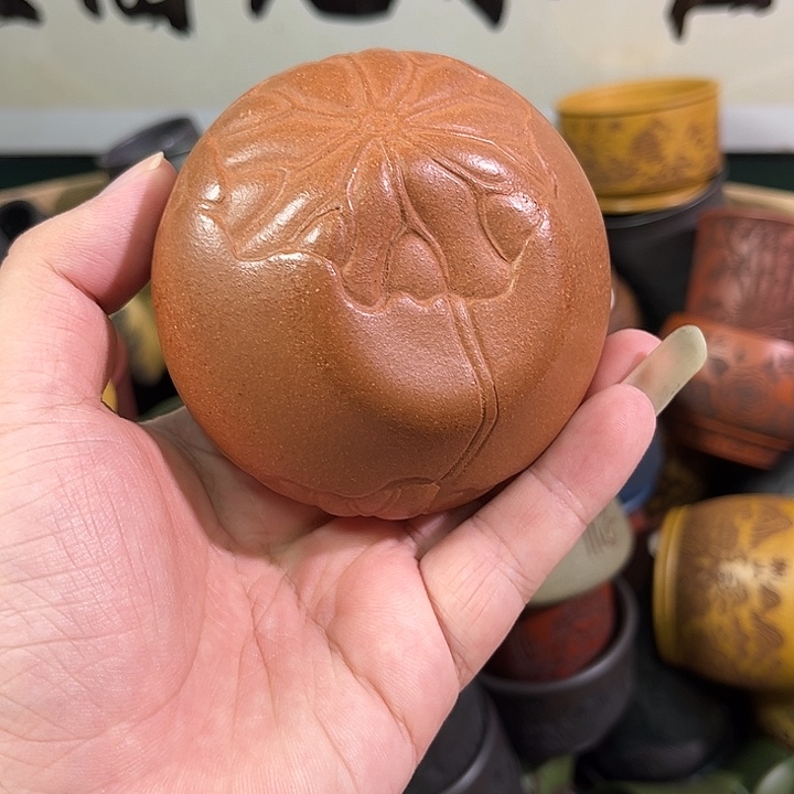 茶杯紫砂全手工紫砂主人杯