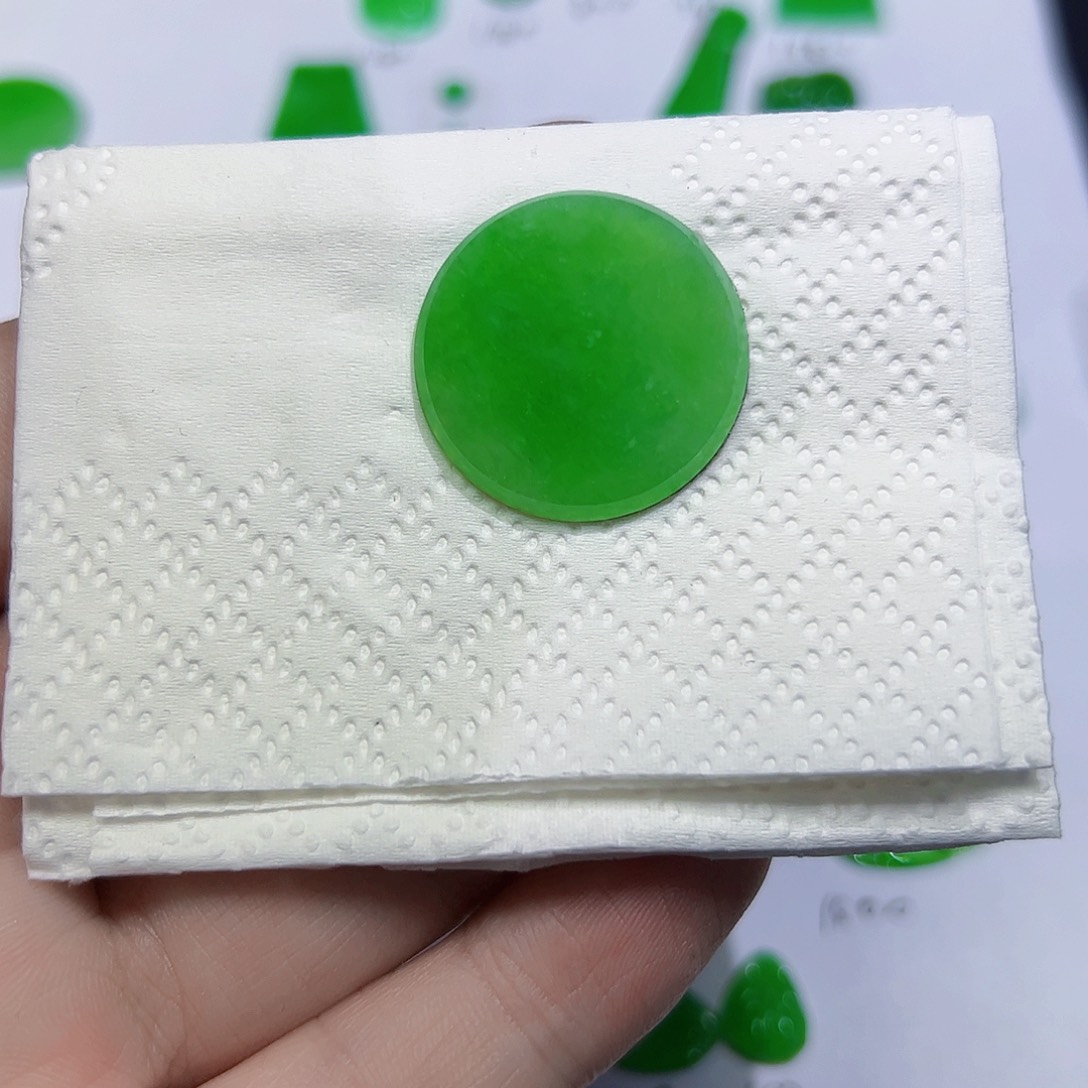 裸石翡翠C****伟天然缅甸A货翡翠