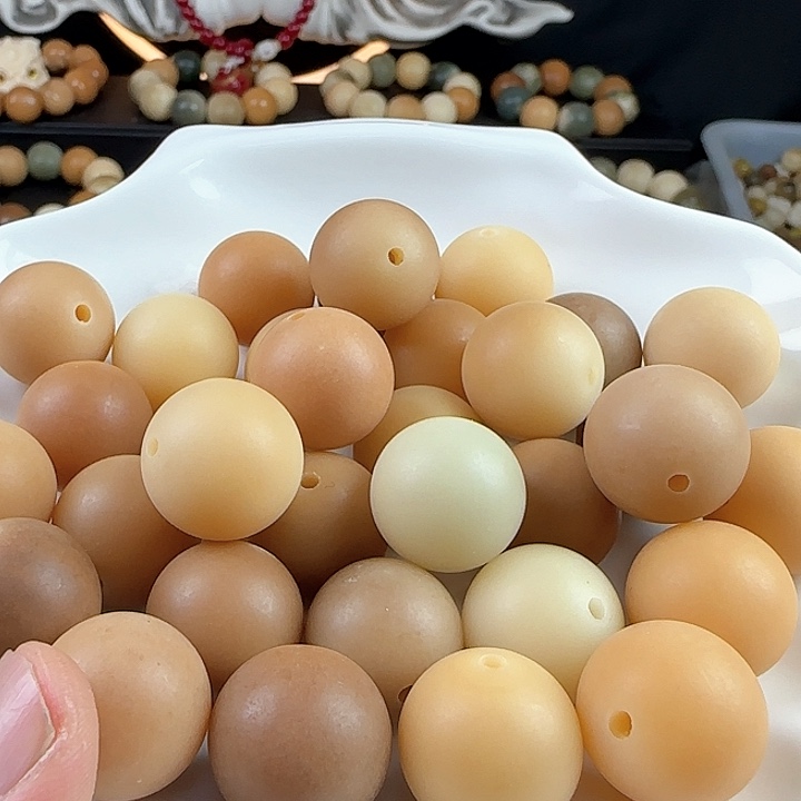 菩提根/象牙果吊坠卡13干磨落地果13颗