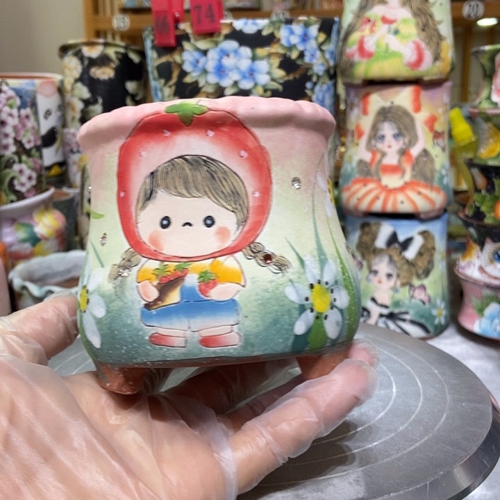 景德镇艺术手绘作品