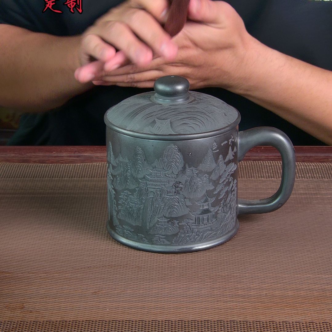 紫砂茶杯高档紫砂茶具套装