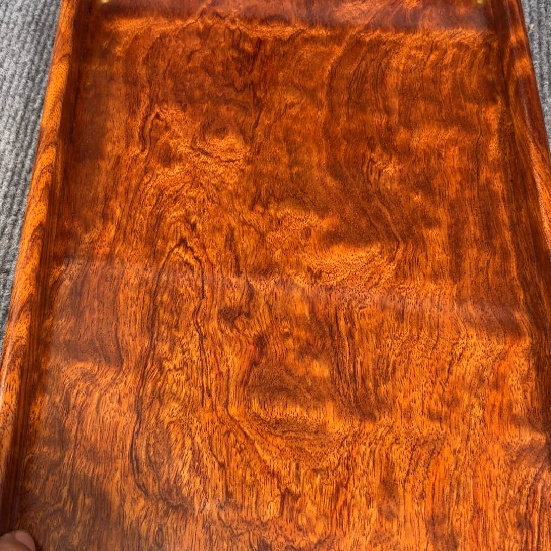 木缅甸花梨超大托盘