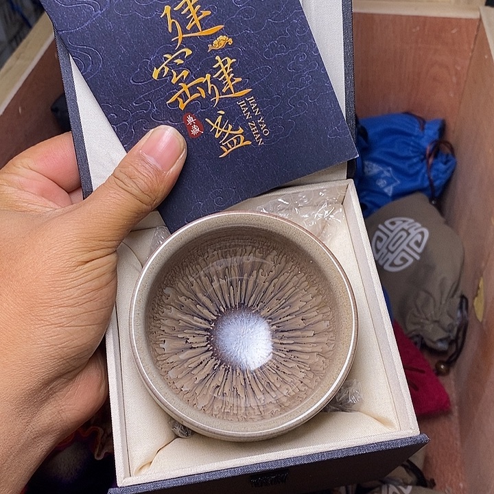 茶盏建盏喝茶主人杯茶杯