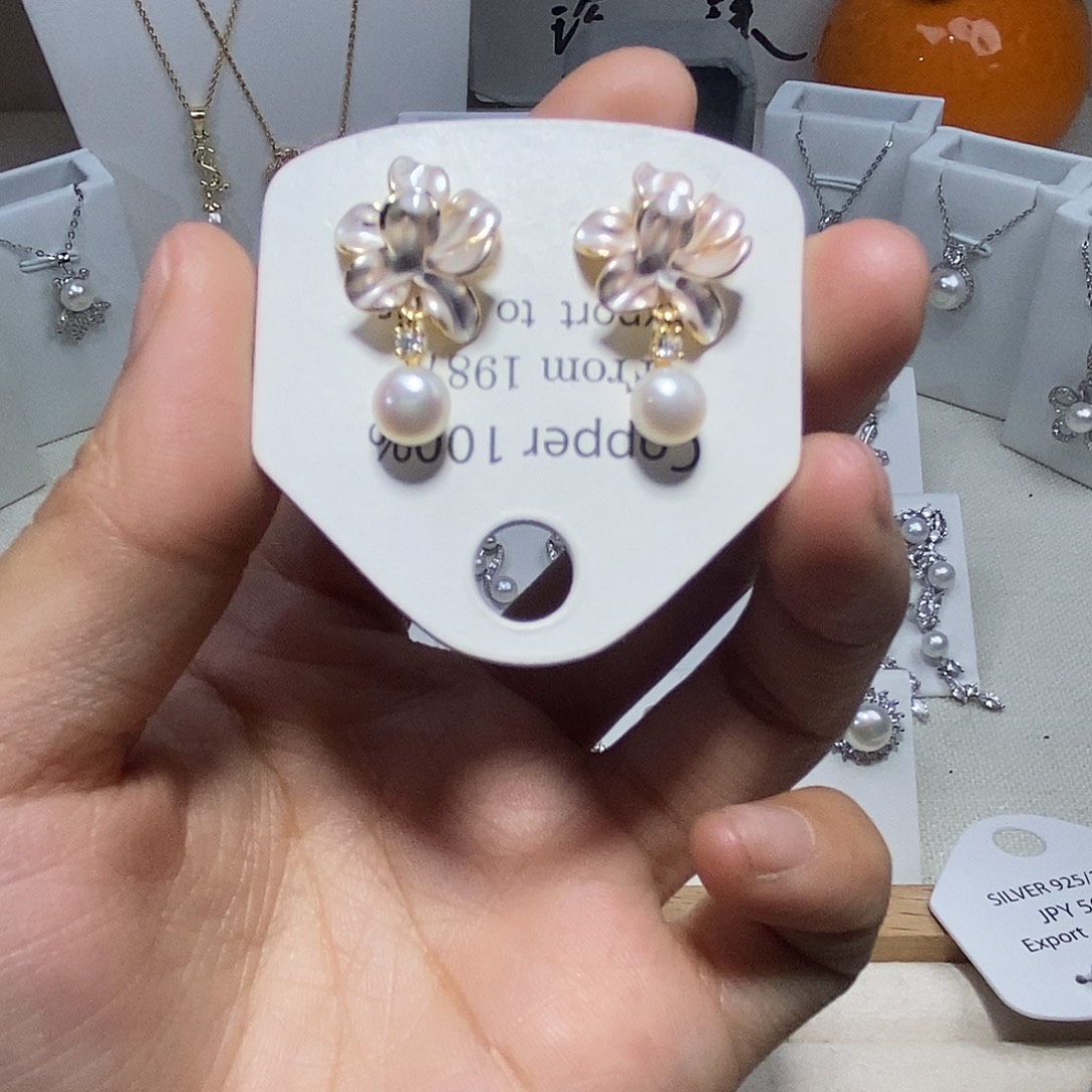 耳饰淡水珍珠未镶嵌