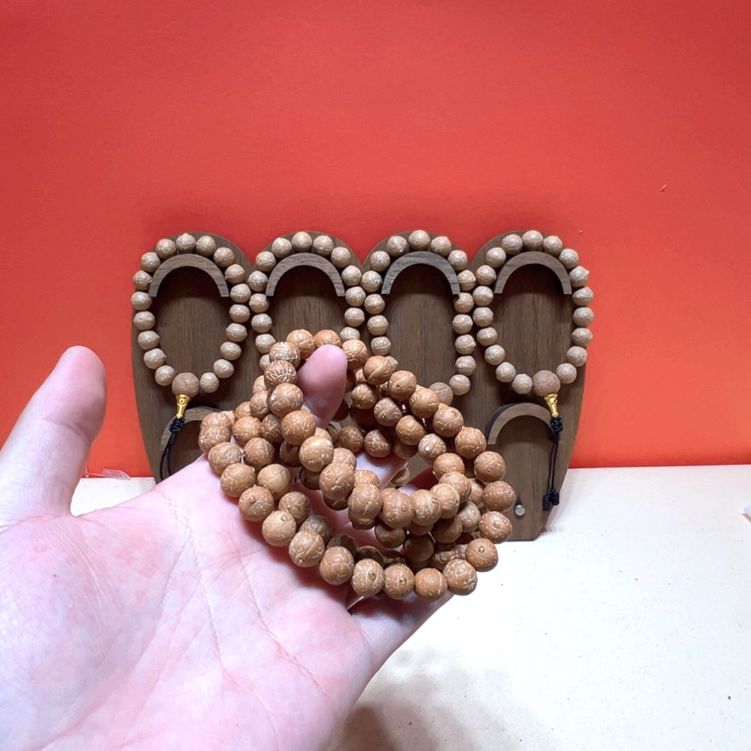 及***损凤眼菩提吊坠10.5mm凤眼菩提108