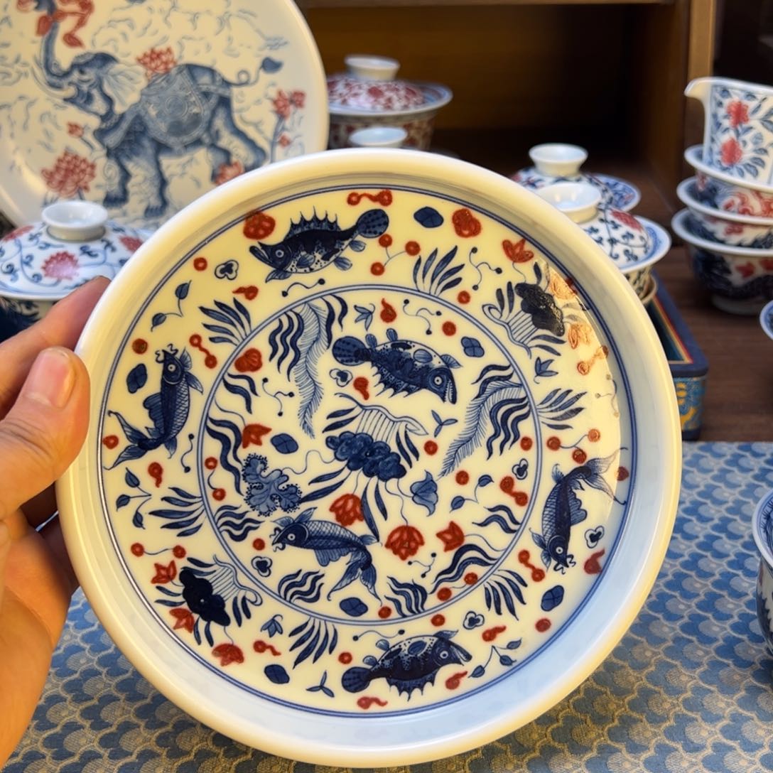 盖碗景德镇茶器百宝箱