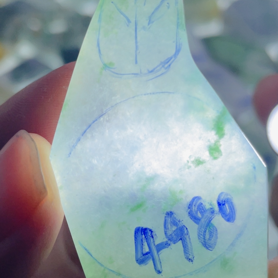 定制翡翠未镶嵌天然翡翠雕刻定制