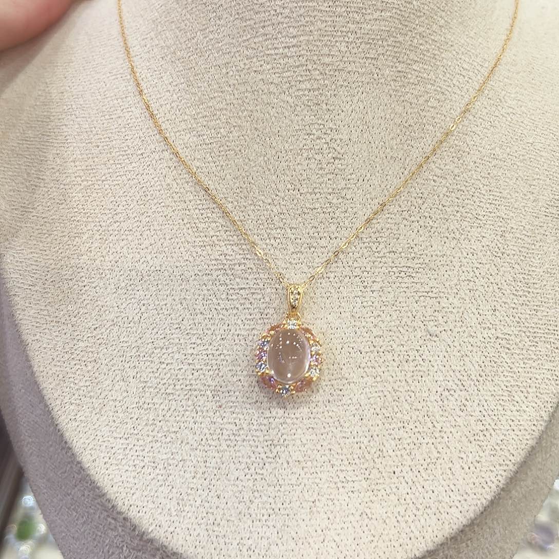 我***恼戒指银S925镶嵌烟晶