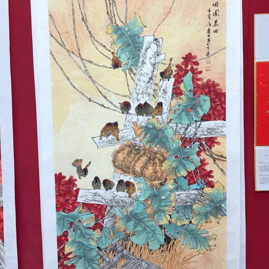 国画李庆友老师经典画作