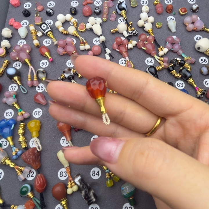 玛瑙/玉髓未镶嵌三通