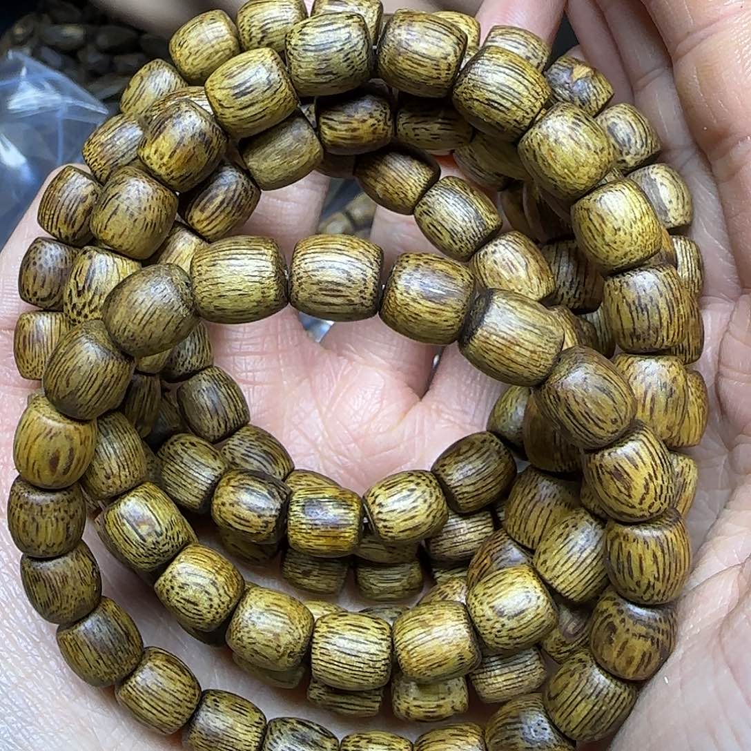 沉香碎屑沉香+0.8鼓珠单圈5克加多样性发一