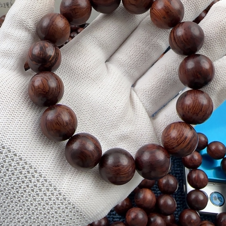 杰***降真香海南红将花梨公1.5单圈