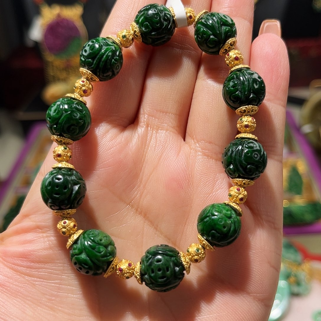 【闪购商品】翡翠手串未镶嵌翡翠