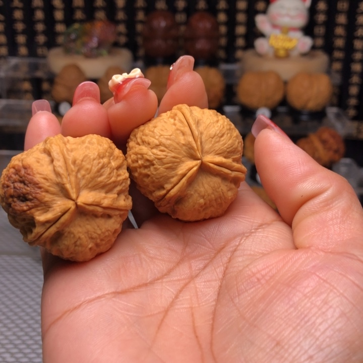 橄榄核吊坠16满天星三楞