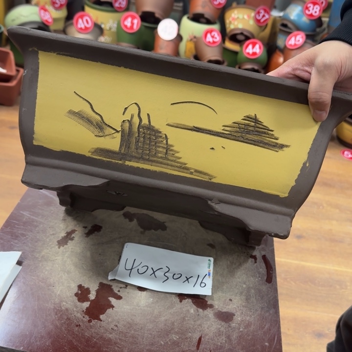 紫砂花盆破损包赔