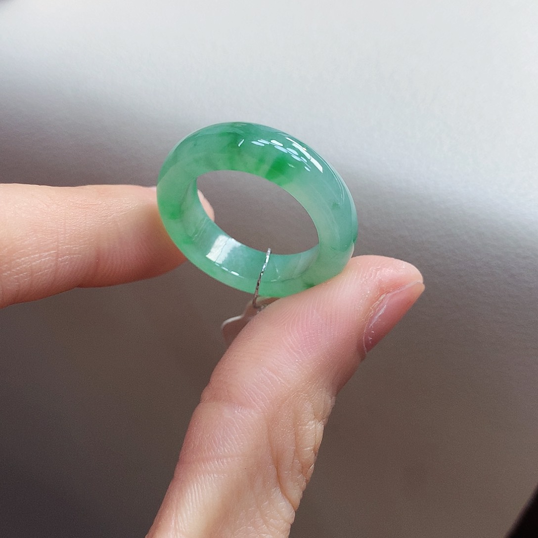 翡翠戒指未镶嵌15号