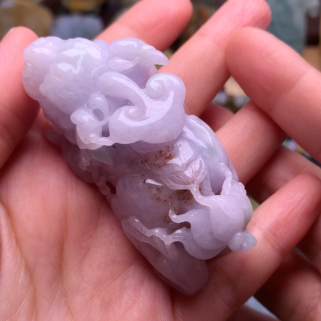 定制翡翠未镶嵌貔貅