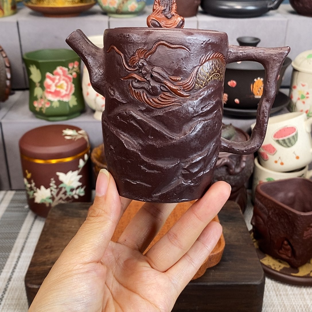 紫砂茶杯紫砂紫砂