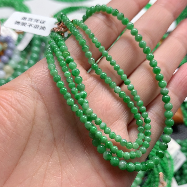 翡翠未镶嵌手链翡翠