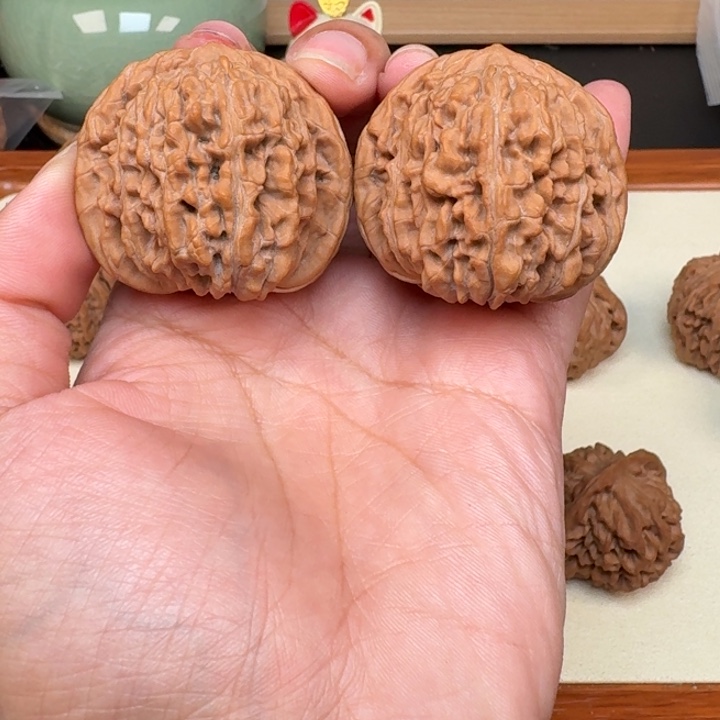 文玩核桃把件全品四座楼41