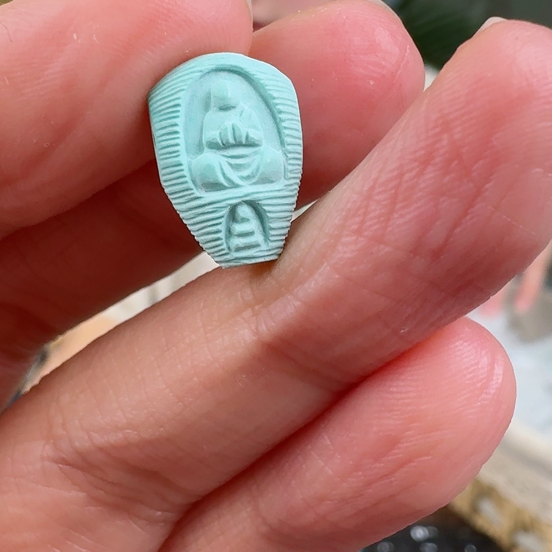 绿松石珠宝奇石未镶嵌