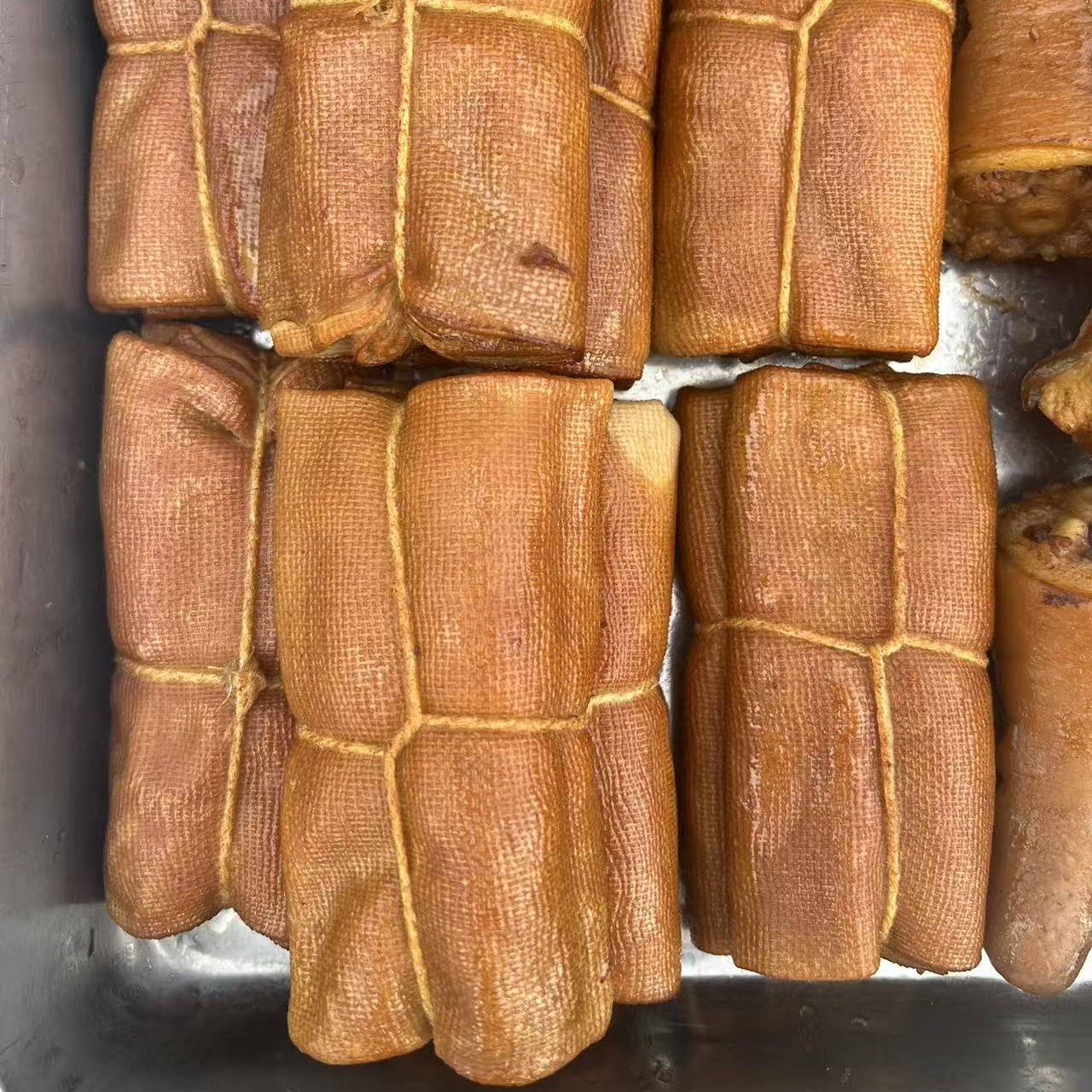 身材管理餐（卤肉鸡腿*3+豆皮卷*3）