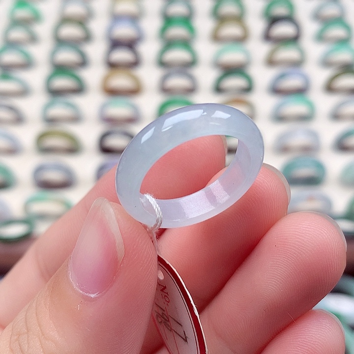 翡翠戒指未镶嵌17号