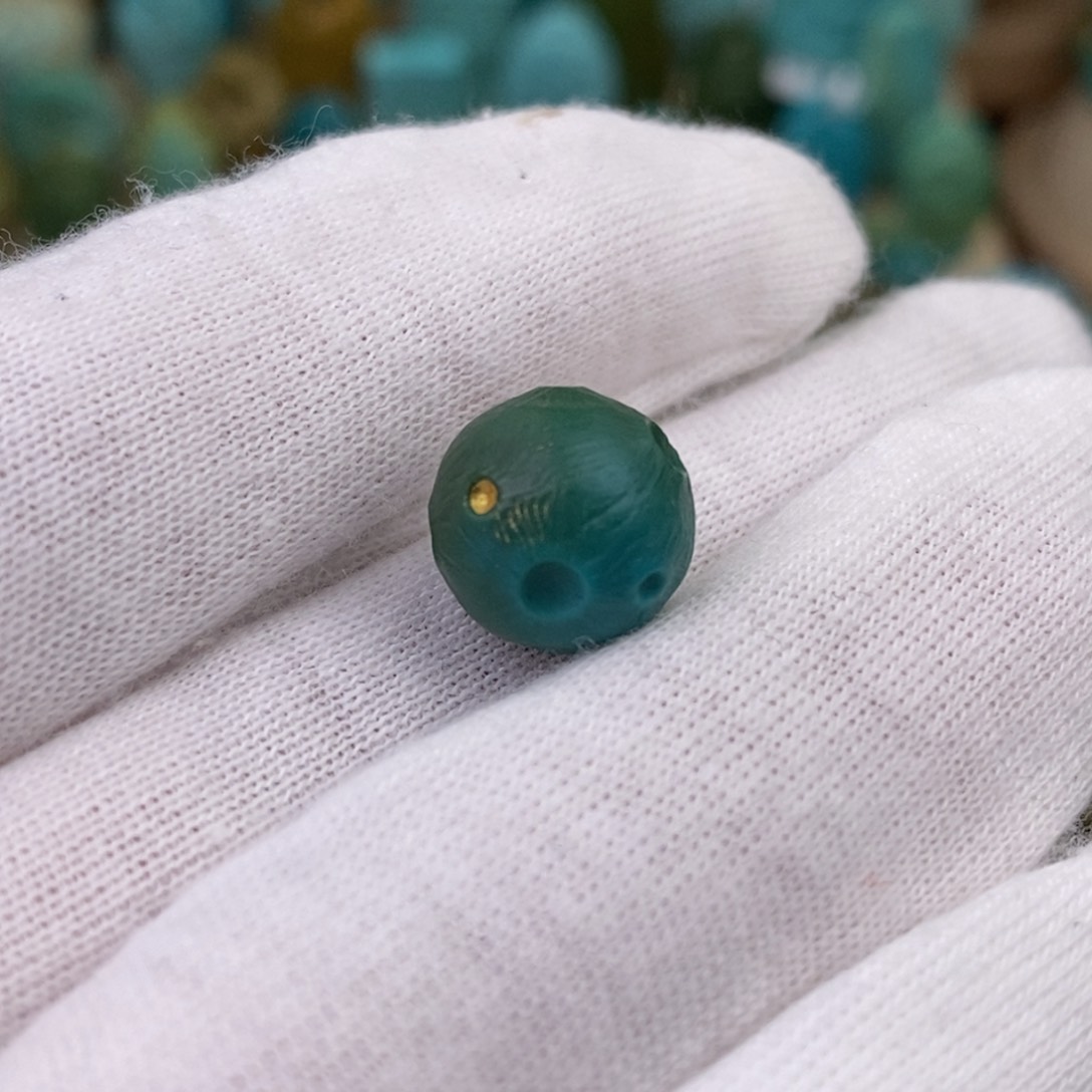 未镶嵌绿松石珠宝奇石11.8