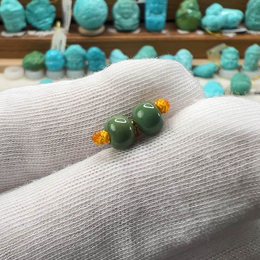 绿松石配饰未镶嵌
