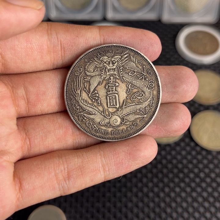 金属大头龙洋船洋工艺品